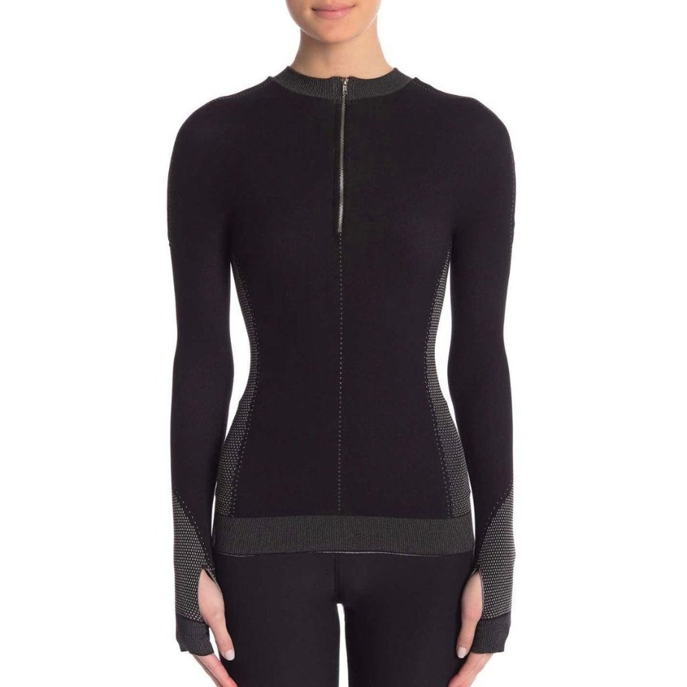 (Sold) Free People Honeycomb Pullover Black NWT M - Picture 3 of 14